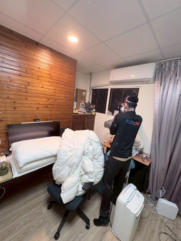 永和區成功路公寓禽蟎消毒冷霧機施工1