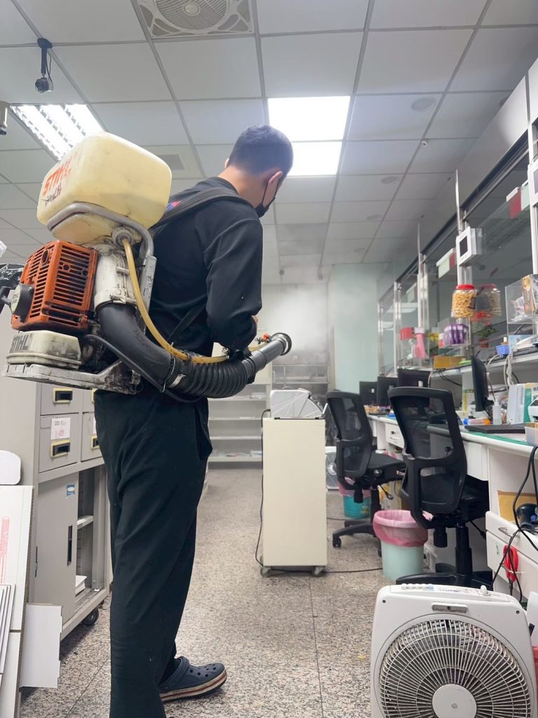 板橋區郵局臨櫃與辦公區跳蚤危害現勘