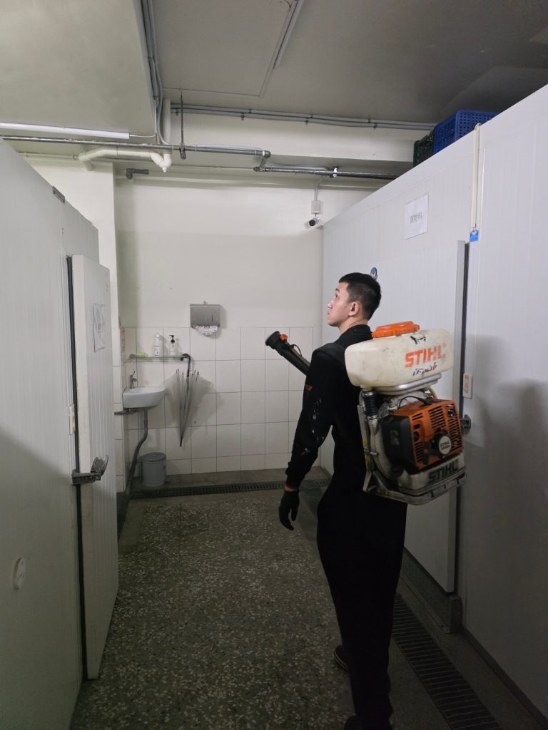 中和消毒公司食品工廠全區食品級環境消毒紀錄