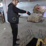 台北除蟲公司技術人員進行建案工地地下室積水與病媒危機評估