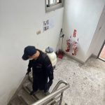 台北除蟲公司技術人員進行社區大樓公設環境與病媒危機評估